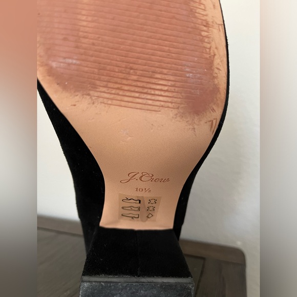 J. Crew Sadie black suede ankle boots - Size 10.5 - Picture 9 of 9